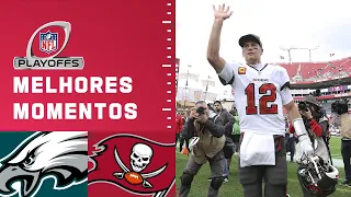 PHILADELPHIA EAGLES X TAMPA BAY BUCCANEERS | Wild Card Playoffs NFL 2021 Melhores Momentos