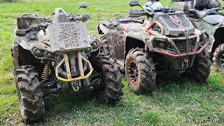 Odes 1000 Mud Pro и BRP Renegade 1000 XMR разница в размере