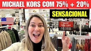 MICHAEL KORS OUTLET em ORLANDO com 75% + 20% de DESCONTO: BOLSAS, ROUPAS e SAPATOS com PREÇOS 2024!