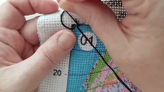 Cross stitch: The sewing method with 3 strands
