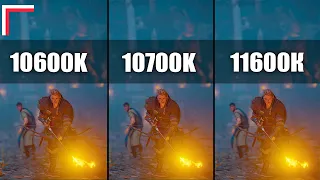 Intel i5-10600K vs Intel i7-10700K vs Intel i5-11600K — Test in 10 Games! [1080p, 1440p]