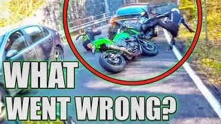 We Check Out some Hectic Road Bike Crashes & Motorcycle Mishaps