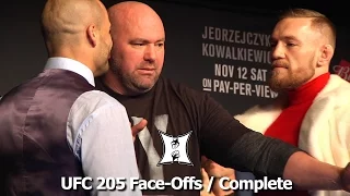 UFC 205 Face-Offs: Alvarez vs McGregor, Woodley vs Thompson, Jedrzejczyk vs Kowalkiewicz