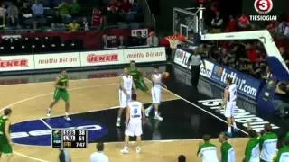 Lithuania - Serbia Highlights (FIBA World Championship 2010 Turkey)
