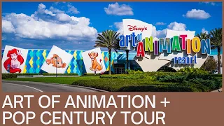 Exploring Disneys Art of Animation and Pop Century Resort