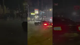 Ford Mustang Doing Donuts