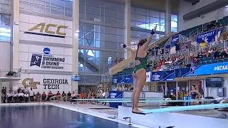 CLOSE UP: 2022 Women's College Diving 1M Springboard Final