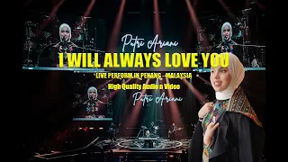 PUTRI ARIANI - I WILL ALWAYS LOVE YOU (LIVE PERFORM) WITHNEY HOUSTON COVER
