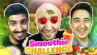 Smoothie Challenge "LEŞ" GİBİ BİŞEY ÇIKTI ORTAYA!!