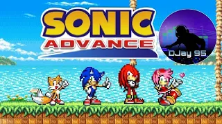 DJay 95 Plays: Sonic Advance Walkthrough Part 2 (Secret Base)