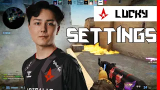 NEW ASTRALIS PLAYER! Lucky | Settings