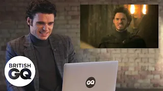 Richard Madden relives the Game of Thrones Red Wedding scene | GQ Action Replay | British GQ