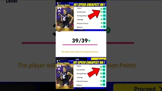 101 SPEED 92 ACCELERATION_ CHEAP FASTEST RB (20,000 GP) eFootball 2023 Mobile E Wings Gamer