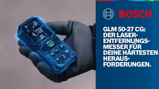 Bosch Professional GLM 50-27 CG: Der Laser-Entfernungsmesser für deine härtesten Herausforderungen