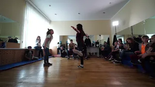 1/2 HIP HOP KIDS (до 12 лет) Аня Окорокова vs Ульяна