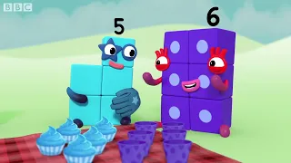 Numberblocks | Eight's Back to School Sequence 🏫📚 | Educational | Learn to Count reversed