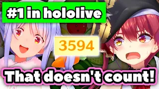 Pekora Crushes Marine’s Score After Marine Destroyed Her 【ENG Sub / hololive】