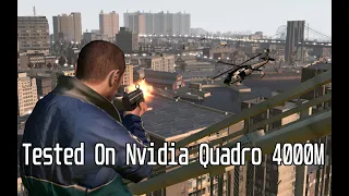 GTA 4 Tested On Nvidia Quadro 4000M Recomended Settings