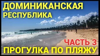 Доминиканская Республика. Пунта-Кана. Пляж. Баваро. Прогулка за неделю до локдауна 2020 года! Ч. 3