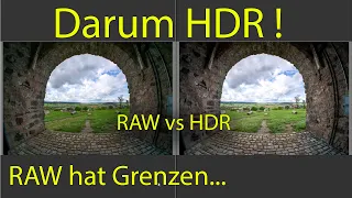 HDR in Lightroom erklärt 🤔 Warum genügt die RAW Bearbeitung nicht???
