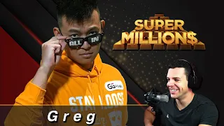 Super High Roller Poker FINAL TABLE with Greg Goes All-In & Kevin Martin