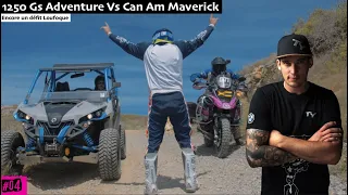 #042 1250 Gs Adventure Vs Can-Am Maverick  4K