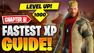 How To Level Up FAST in Chapter 5 Season 1! (Fortnite XP Guide)