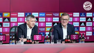 Pressetalk mit Herbert Hainer und Jan-Christian Dreesen