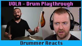 Drummer reacts to VOLA 24 Light-Years drum playthrough