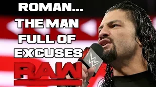 WWE Raw 4/30/18 Full Show Review & Results: ROMAN REIGNS LAME EXCUSE TO EVERYONE BEFORE BACKLASH