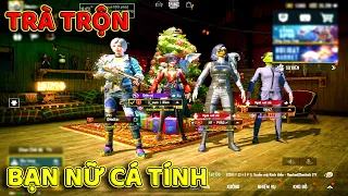 PUBG MOBILE | Trà Trộn : Gặp Bạn Nữ Cá Tính Nói Cười Cả Trận Ko Mệt