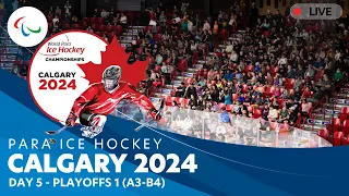 Day 5 | Playoffs 1 | Slovakia v Italy | Calgary 2024 | World Para Ice Hockey Championships A-Pool