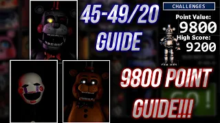 How to beat FNaF UCN - 45/20 + 49/20 Walkthrough | FNaF Academy