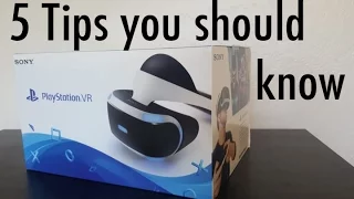 Buying PlayStation VR? WATCH THIS FIRST!! 5 PSVR Tips You Should Know.
