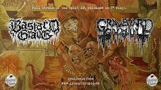 BASTARD GRAVE / GRAVEYARD GHOUL split-7" (full EP)