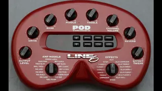 Line 6 Pod, Digitech RP355, Behringer V-amp 3, Marshall JCM800 Comparison