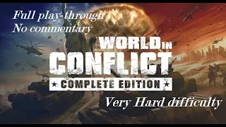 [Longplay, No Commentary] World in Conflict: Complete Edition (PC, 2007) 1080p Full Play-through