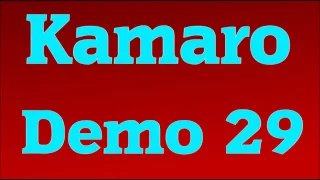 Kamaro Demo 29   Povic mi boze