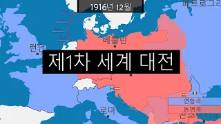 제1차 세계 대전 - 지도로 보는 역사