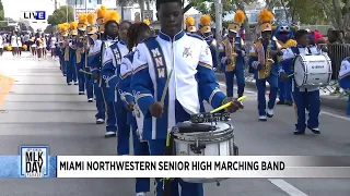 Miami Northwestern students shine during MLK Day parade