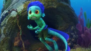 Luca juntando a los peces | Disney Pixar Luca [HD] Español Latino