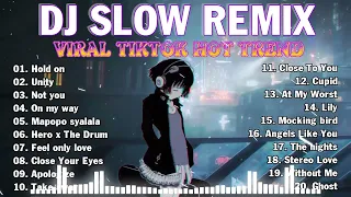 DJ SLOW REMIX TERBARU VIRAL TIKTOK 2023 2024 | FULL ALBUM ENAK BUAT SANTAI 2024  Hold On x Cold Wat