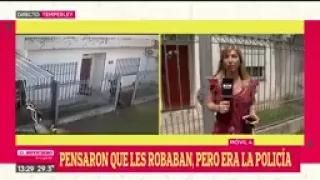 policías allanan una casa equivocada