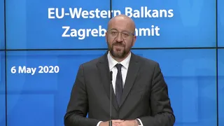 Charles Michel: We stand by Western Balkans region to overcome this very difficult challenge