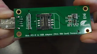 Адаптер (переходник) Mini-PCI-E на USB со слотом под SIM