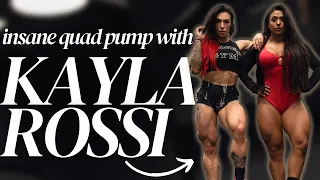 wellness pro kayla rossi takes me through her insane leg day