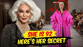 The World's Oldest Working Model Carmen Dell’Orefice Is Still Looks So Young !