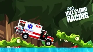 СКОРАЯ ПОМОЩЬ в ДЖУНГЛИ Hill Climb Racing game игра про машины ВЕСЕЛЫЕ гонки