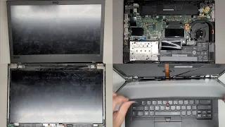 Lenovo ThinkPad T480 Disassembly RAM SSD Hard Drive Upgrade Battery LCD Screen Replacement Repair