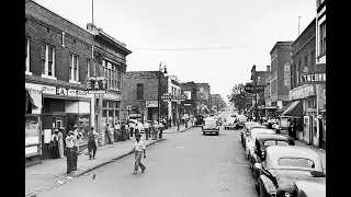 Urban renewal erases Black Bottom area in Detroit